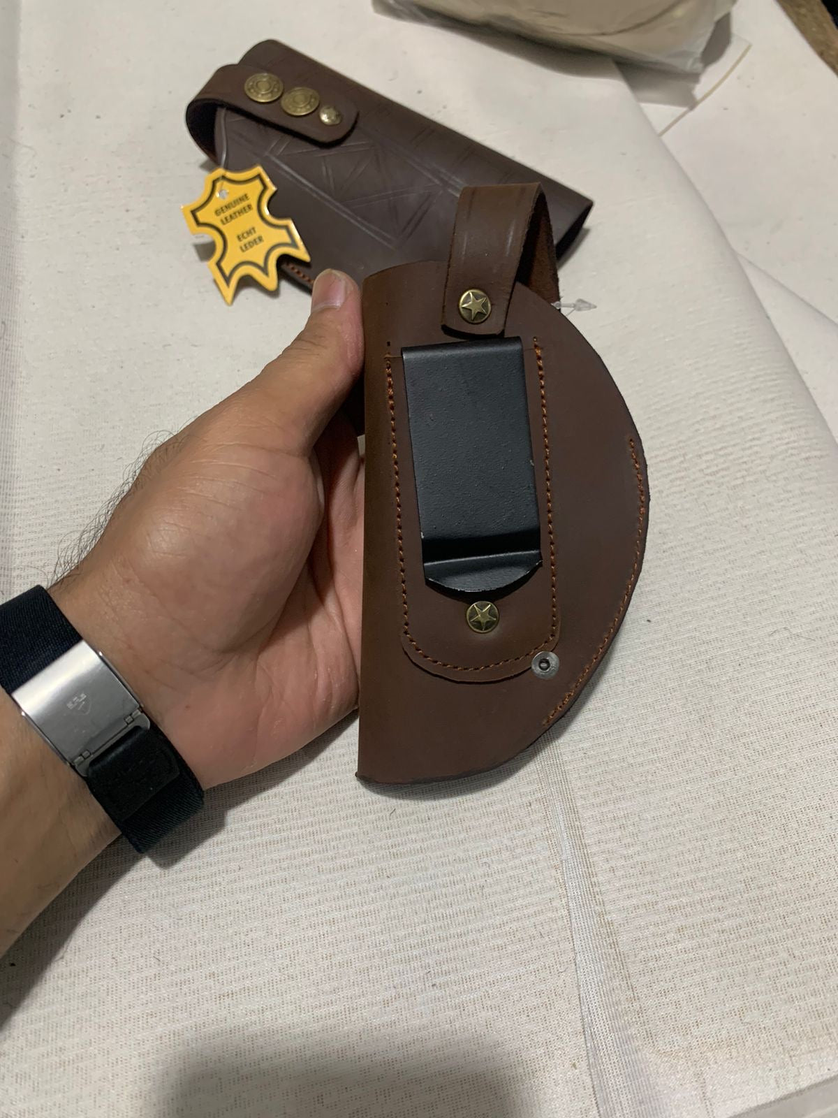 Outside waist band holster for 30 bore and 9mm Pistols