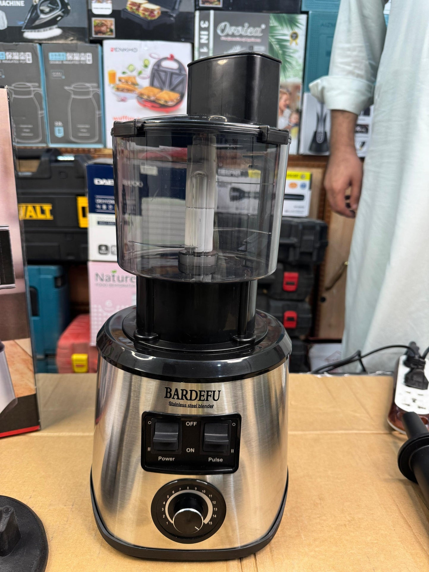 Bardefu 6-in-1 3L Multipurpose Blender - German Lot