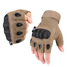 Outdoor Tactical Fingerless Gloves - Military Climbing, Cycling, Riding, Airsoft, Gym Half-Finger Gloves